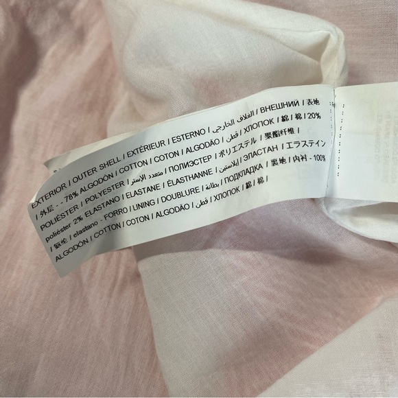 Adolfo Dominguez Red and White Stripe Button Front Mini Dress Size EU 38 - Picture 12 of 13